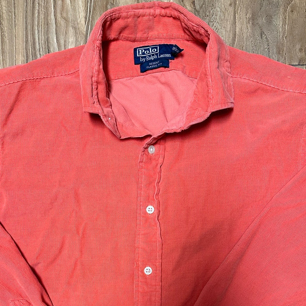 **POLO RALPH LAUREN** vintage corduroy shirt SIZE XL - Picture 5 of 5